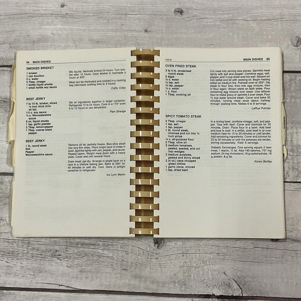 Cooking With Grace‎ Place Baptist Church Cookbook Oklahoma City 1993 Recipes